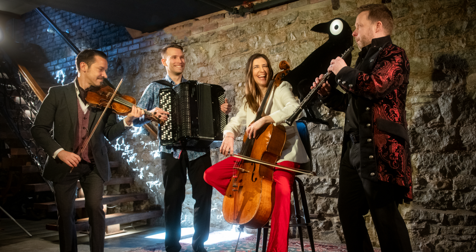 Quartetto Gelato performing